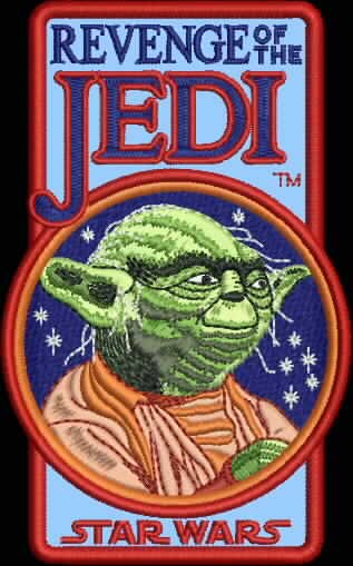 Portfolio piece Liberty Digitizing (Star Wars Logo)